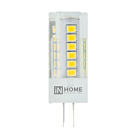 Лампа светодиодная LED-JC-VC 3Вт 12В G4 6500К 260Лм IN HOME | код 4690612019802 | IN HOME
