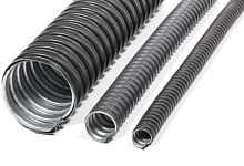 Металлорукав в ПВХ изоляции МРПИ НГ 20 (50 м/уп.) черный ГОФРОМАТИК (ЗЭТАРУС) | код zeta42227| ГОФРОМАТИК