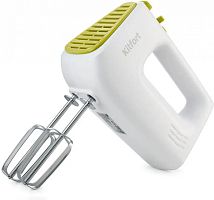 Миксер ручной Kitfort КТ-3067-2 400Вт белый/салатовый | код 1613648 | KITFORT