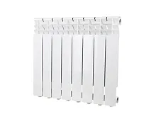 Радиатор алюминиевый секционный 500/80/10 боковое подключение | код Р0000012825 | Oasis