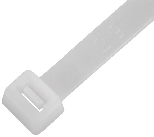 Хомуты нейлоновые для проводов, белые 100 шт., 7,6х300 мм | код 60381 | FIT фото 5 Хомуты нейлоновые для проводов, белые 100 шт., 7,6х300 мм | код 60381 | FIT фото 5