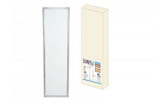 Ультратонкая светодиодная панель серии СВО 295 х1195, 36Вт, 6000К, хром, Народная (без драйвера) | код SQ0329-0222 | TDM НАРОДНЫЙ