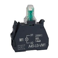 Световой блок OptiSignal D22 A45-LB-VM1 белый 230-240VAC ZBVM1 | код 332207 | КЭАЗ