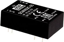 Источник питания DC-DC, 3 Вт, вход 18…36В, выход 12В/250мА, изоляция 3000В DC, DIP24 33.8х20.3х10.2мм, -40...+90С | код SCWN03B-12 | MeanWell
