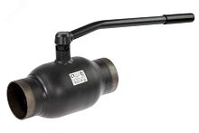 Кран шаровой WW DN100 PN25, рукоятка, С/П | код 065N0140GR | Ридан