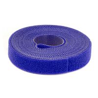Хомут многоразовый, мягкий, на тканевой основе шириной 25мм, в рулоне 5м, синий | код 285X25BU | DKC