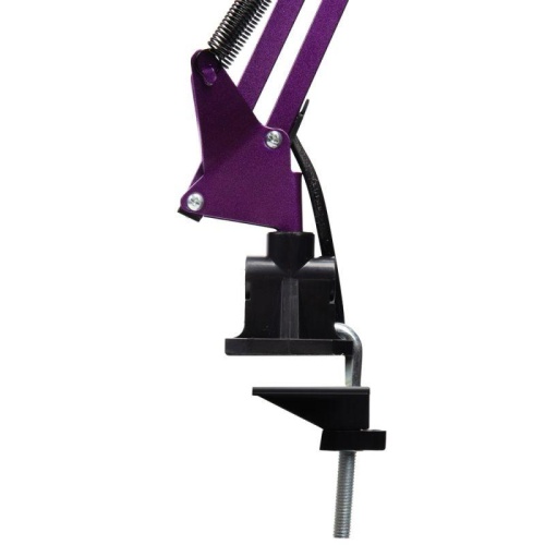 Светильник настольный KD-312 С12 230В 60Вт E27 струбцина фиолет. Camelion 12341 фото 11