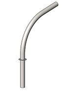 Кронштейн К1К-0.5-0.5-0.075-0.048 гор. цинк Пересвет В00000835