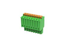 MC-RJ2.5H03P-0001 Клемма МС, пруж. зажим, шаг 2.5мм, 3 конт., зел., шт | код MC-RJ2.5H03P-0001 | SUPU