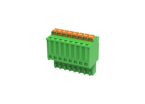 MC-RJ2.5H03P-0001 Клемма МС, пруж. зажим, шаг 2.5мм, 3 конт., зел., шт | код MC-RJ2.5H03P-0001 | SUPU