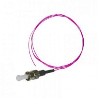 Пигтейл LANMASTER ST/PC, многомодовый OM4, 1.5 м | код LAN-PIG-ST/OM4-1.5 | LANMASTER