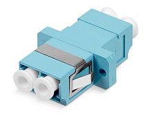 Cabeus DLC-DLC-MM-OM3 Проходной соединитель LC-LC duplex, MM-OM3(для многомодового кабеля), корпус пластмассовый (SC Adapter Simplex dimension) | код 9637c | Cabeus