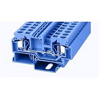 WS6-01P-12-00Z(H), Клемма пружинная WS, 6 мм.кв., синий, шт | код 11030000307 | DEGSON