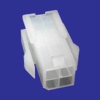 Разъём питания низковольтный RUICHI MF-2x2M, клеммный, 4 контакта | код 108536 | Ruichi