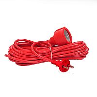 Удлинитель-шнур ПВС 2*1, 2,2кВт, без заземления, 10 метров DOMTOK | код 2488 | Universal