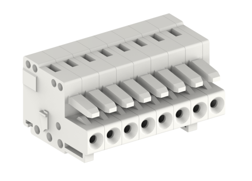 435116 Розетка каб. MCS шаг 3.5мм, 16 конт., бел., шт | код 435116 | SUPU