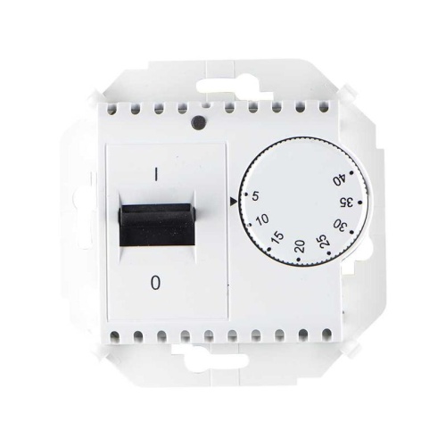 15 Регулятор для теплого пола с зондом 16А 230В 3600Вт 5-40 гр. IP20 белый | код 1591775-030 | Simon