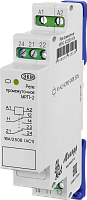 Промежуточные реле МРП-2 ACDC12В УХЛ4 на ДИН рейку, 2 переключающих контакта, максимальный коммутируемый ток 16А, корпус 1 модуль МЕАНДР | код 4640016932467 | МЕАНДР