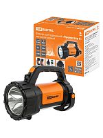 Фонарь светодиод. Прожектор 6, 5 Вт LED+10 SMD+9 SMD, 400 лм, 3,7 В 2x18650 2,4 А*ч, USB, TDM | код SQ0350-0059 | TDM