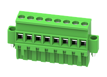 MC-RE5.0V11C-K Разъём гнездовой MC, шаг 5.0мм,11 конт. с винт.,зел., шт | код MC-RE5.0V11C-K | SUPU