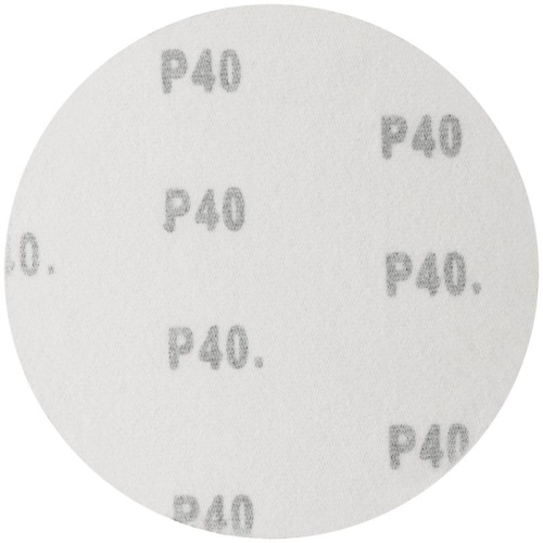 Круги абразивные шлифовальные на ворсовой основе под ''липучку'' (Р40, 125 мм, 5шт), Cutop Profi | код 85-578 | FIT фото 5