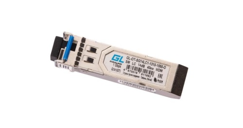 Модуль GIGALINK SFP, WDM, 1.25Гбит/c, одно волокно SM, LC, Tx:1310/Rx:1550 нм, 14 дБ, DDM (до 20 км) | код GL-OT-SG14LC1-1310-1550-D | GIGALINK Модуль GIGALINK SFP, WDM, 1.25Гбит/c, одно волокно SM, LC, Tx:1310/Rx:1550 нм, 14 дБ, DDM (до 20 км) | код GL-OT-SG14LC1-1310-1550-D | GIGALINK