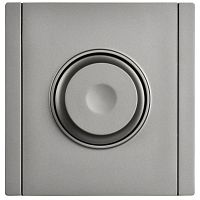 Светорегулятор поворотно-нажимной СП FORTE&PIANO FP554 600Вт сталь IEK FP-D20-0600-K46