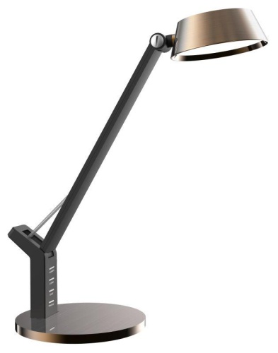 Светильник настольный KD-835 C28 LED 8Вт 230В 480лм сенс.рег.ярк и цвет.темп. USB-5В.1А бронза | код 12999 | Camelion Светильник настольный KD-835 C28 LED 8Вт 230В 480лм сенс.рег.ярк и цвет.темп. USB-5В.1А бронза | код 12999 | Camelion