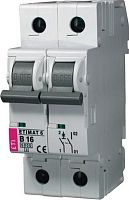 Автоматический выключатель ETIMAT 6 1p+N С 10А (6 kA) | код 002142514 | ETI