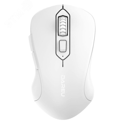 Мышь беспроводная 800-1600 dpi, Bluetooth, белый | код LM115B Full White | Dareu