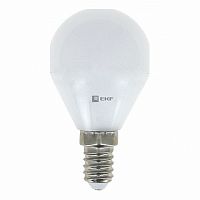 Лампа светодиодная FLL-G45 5W 4000К E14  Simple |  код. FLL-G45-5-230-4K-E14 |  EKF