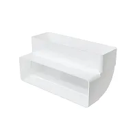 Колено вертикальное пластиковое 90° 60х204 | код 620КВП | ERA