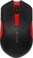 Мышь A4Tech G3-200N черный/красный оптическая (1200dpi) беспроводная USB (2but) | код 1938583 | A4TECH