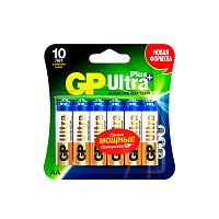 Алкалиновые батарейки GP Ultra Plus Alkaline 15А АA - 12 шт. на блистере GP 15AUP-2CR12 144/1152 | код 4891199222085 | GP Batteries