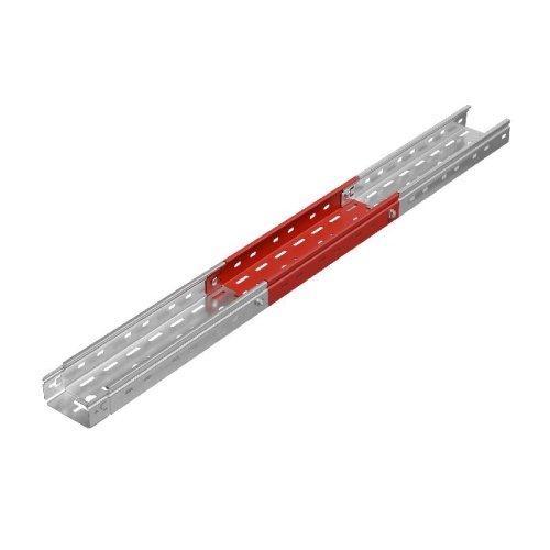 Лоток листовой перфорированный 100х50 L2000 0.55мм "Быстрый монтаж ПЛЮС" LPplus50-100-0.55-2000 КМ PL2486 фото 3