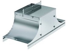 Крышка-ответвитель TSS (плоск) 150/80 в комплекте с крепеж. эл. DKC 37233KZL