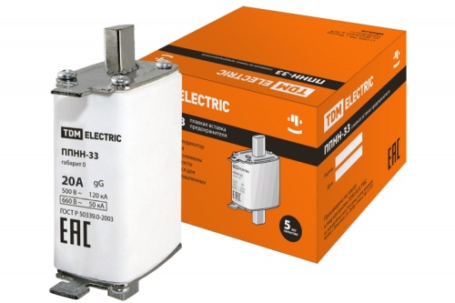 ППНН-33 габ.0, 20А TDM | код SQ0713-0082 | TDM