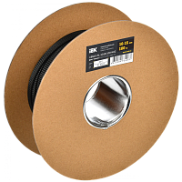 Оплетка кабельная 10-16мм полиэстер 100м черная IEK | код UBS10-PL-1016-100-K02 | IEK