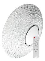 Светильник светодиодный PREMIUM CRYSTAL 55Вт 230В 3000-6500К 4400лм IP40 400х100мм настенно-потолочный управляемый с пультом ДУ КОСМОС KSCrys55W