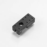 Цоколь 8A(300V), для печатных плат, черный, для R2G1CH, R2G2CH, RM84, RM85, RM87L, RM87P, 41.52, 41.61, 41.81, RT2, G2RL, G5RL | код SRC08-P | Shenler