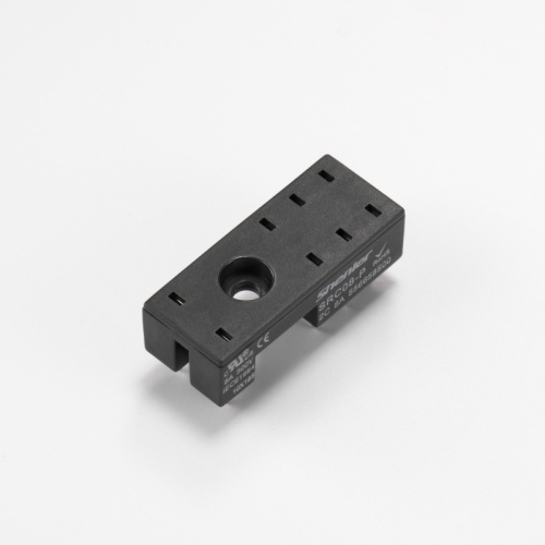 Цоколь 8A(300V), для печатных плат, черный, для R2G1CH, R2G2CH, RM84, RM85, RM87L, RM87P, 41.52, 41.61, 41.81, RT2, G2RL, G5RL | код SRC08-P | Shenler