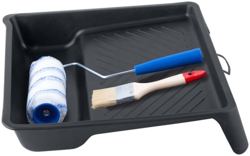 "Набор малярный ""Универсальный № 2"" (ванночка 270х270 мм + валик полиакрил 150 мм + кисть 50 мм)" | код 03051М | FIT фото 3