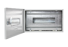 Щит распределительный навесной ЩРН-12, металлический, с окном, 180х310х120, IP31 | код KRZMI92| KRZMI