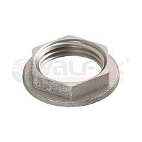 Контргайка никелированная ВР 1 1/4дюйм (200/10) К | код VF.655.N.114 | VALFEX
