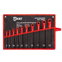 Набор диэлектрических накидных ключей НИИ-23 серия ЭКСПЕРТ | код 89427 | КВТ