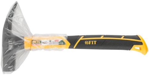 Молоток кровельщика, фиберглассовая усиленная ручка, Профи 600 гр. | код 44518 | FIT фото 3