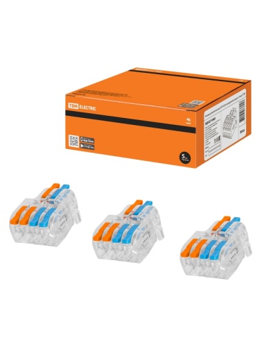 Клемма разветвительная СКР-624 в прозрачном корпусе (4 мм2) TDM | код SQ0527-0403 | TDM Клемма разветвительная СКР-624 в прозрачном корпусе (4 мм2) TDM | код SQ0527-0403 | TDM