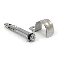 Комплекты для крепления ОКЛ с использованием дюбеля Молли М4х54 и скобы СМО d21-22 мм (100 шт) Промрукав | код PR08.5016 | ПРОМРУКАВ