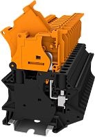 TU4-SPLIT-BK Клемма TU винт., с размыкателем, сеч. 4кв2, черн., шт | код TU4-SPLIT-BK | SUPU