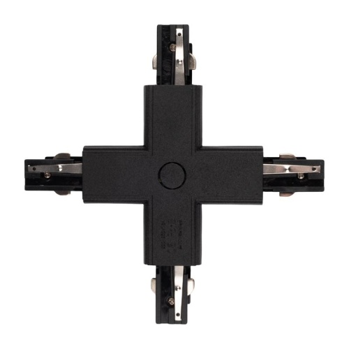 Коннектор черный X-образн. для 3Ф шинопровода 3P PTR CX-BL JazzWay | код 5063310 | JazzWay Коннектор черный X-образн. для 3Ф шинопровода 3P PTR CX-BL JazzWay | код 5063310 | JazzWay